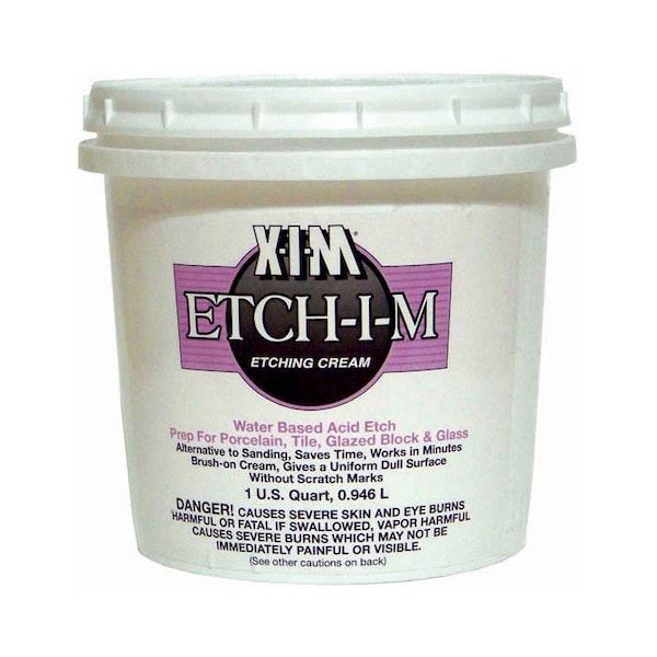 Xim 1 Qt EtchlM Porcelain Etching Cream 44082 Zoro